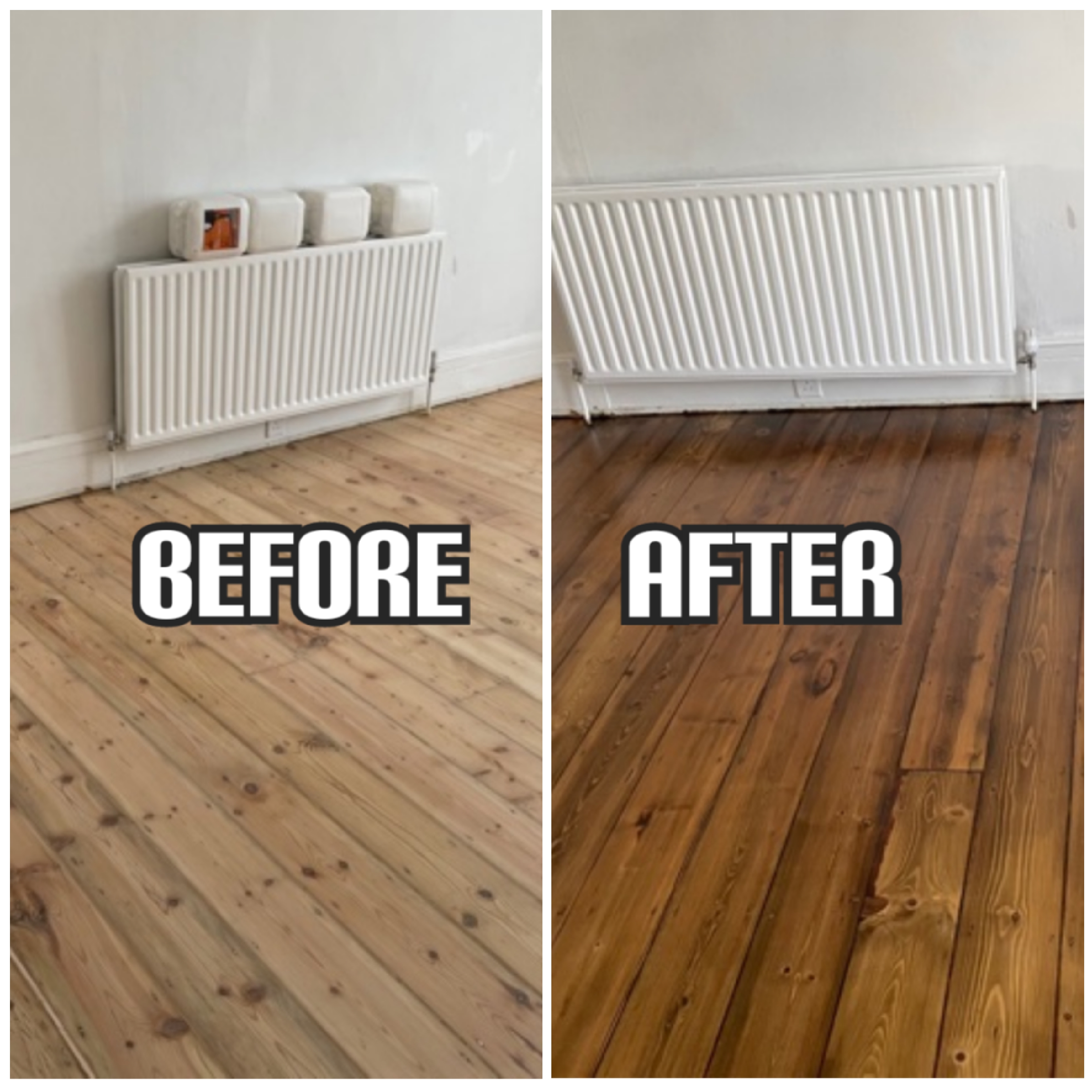hardwood refinishing and staining in Sutton