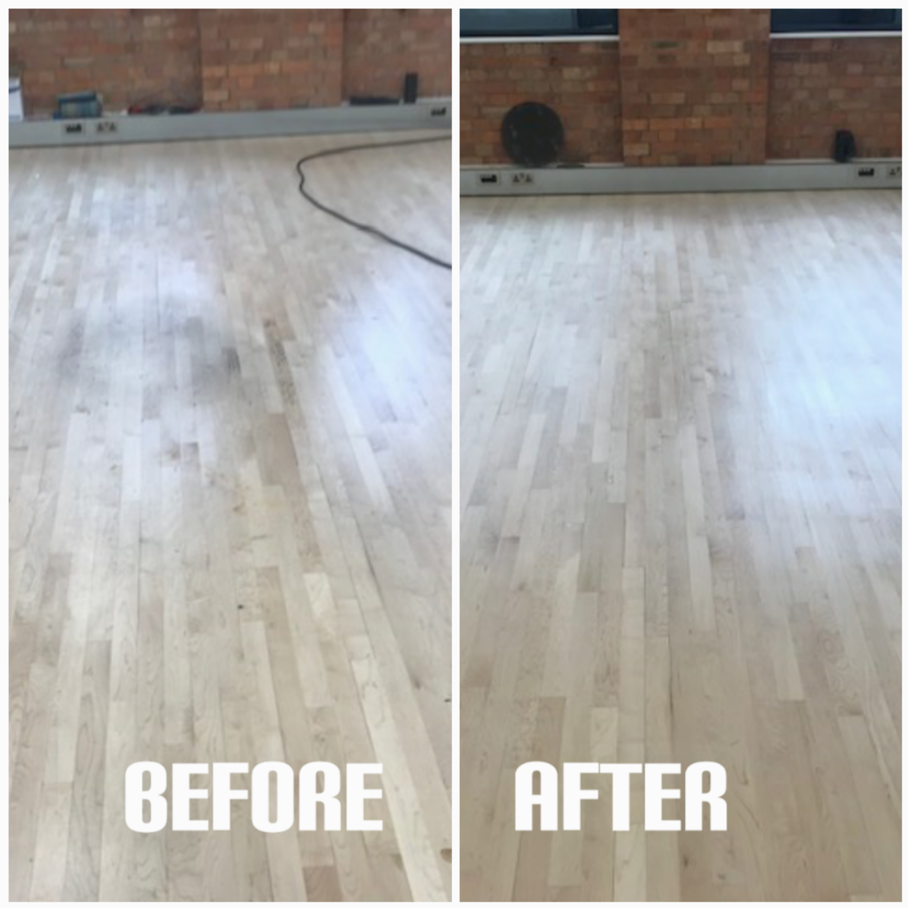 Sanding and staining - coworking space, Central London SE1