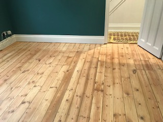 pine floorboards sanding Streatham