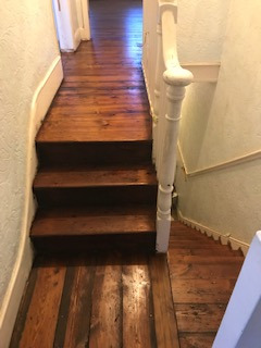 Stairs sanding and finishing - house, Tower Hamlets