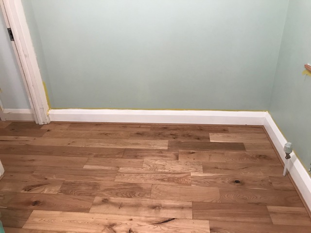 Solid wood floorboards laying Denmark Hill