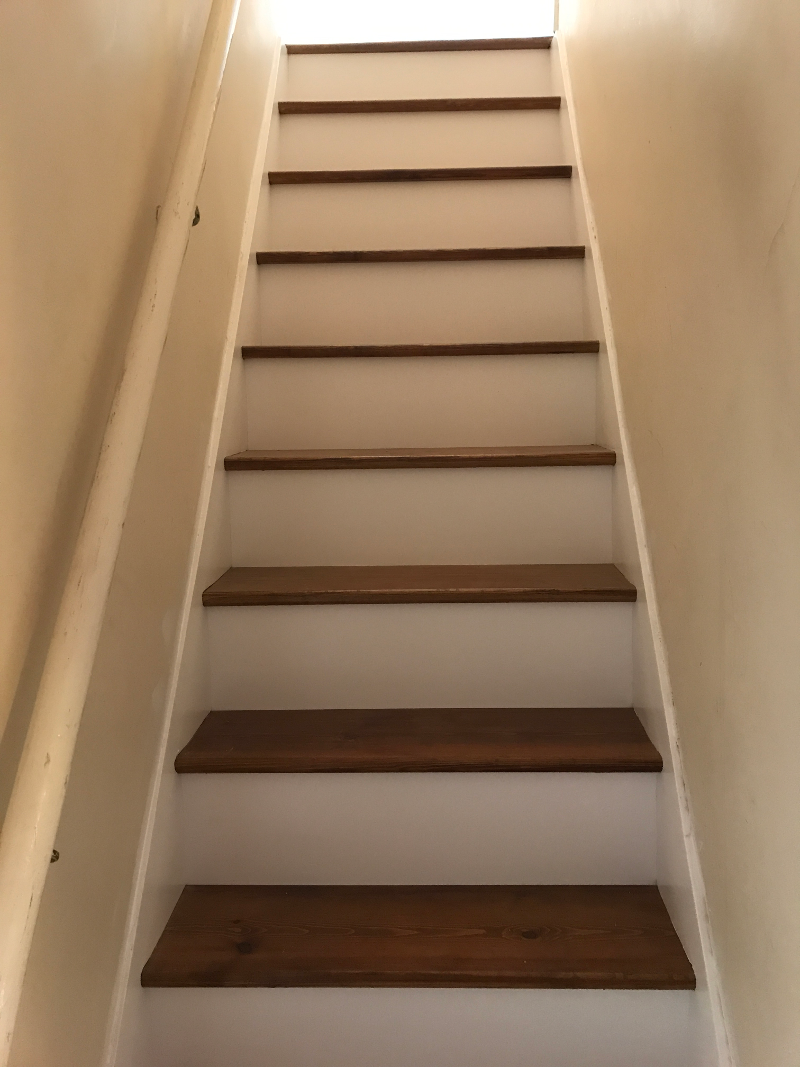Stairs restoration and colour change with staining Barnet