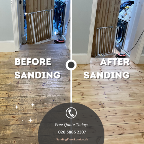 hardwood floor sanding and repairs, Lambeth