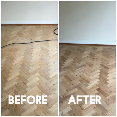 Polishing and scratches removal - bedroom, Dorking