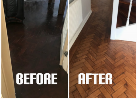 Staining and repairs - house, West Ham