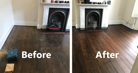 Hardwood floor sanding Streatham