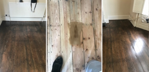 Flooring repair and lacquer finishing Streatham