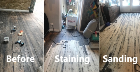 Reclaiming, gap filling, and surface improvement - house, Furzedown