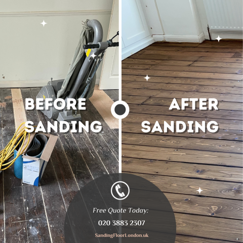 Flooring sanding and finishing, Islington