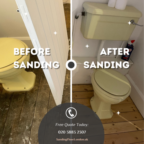 Bespoke floor sanding, Kensington