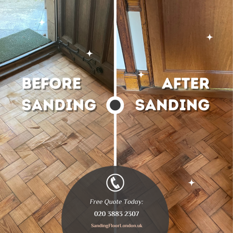 Parquet sanding, Chelsea