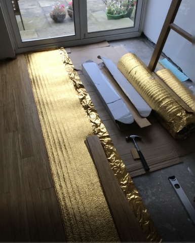 Bamboo Floor Installation