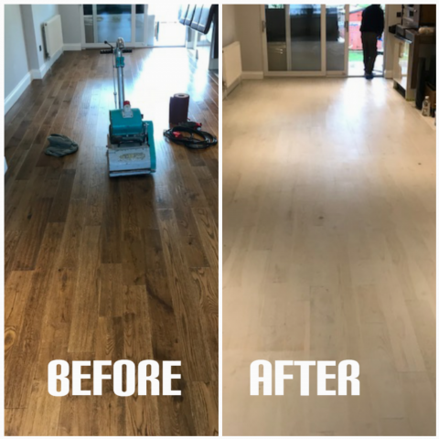 Floor sanding services, Thornton