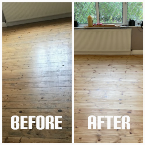 Reclaiming and scratches removal - house, Croydon