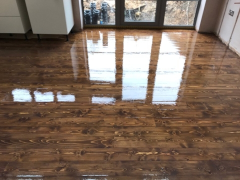 Finishing of kitchen floor