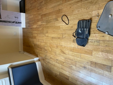 Sanding Holland Park 