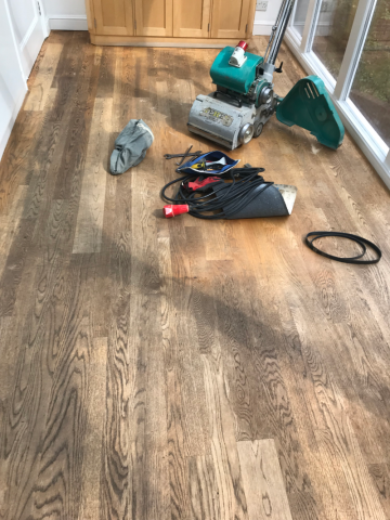 preparation before luxury sanding