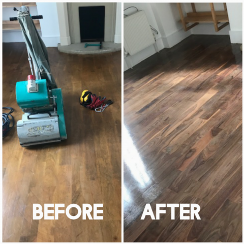 Bumps and scratch removal, finishing - house, Islington