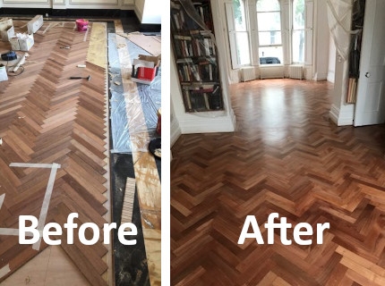 Floor installation Islington