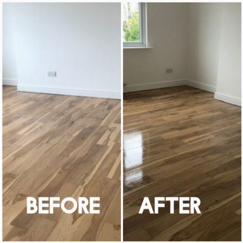 Solid wood surface improvement - house, Kingston upon Thames