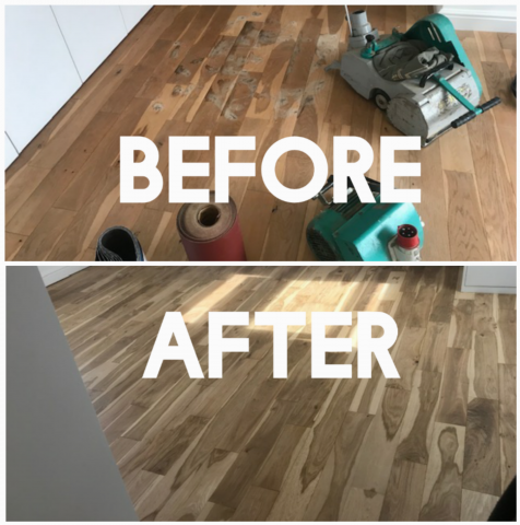 Restoration and sealing - hallway, Kingston upon Thames