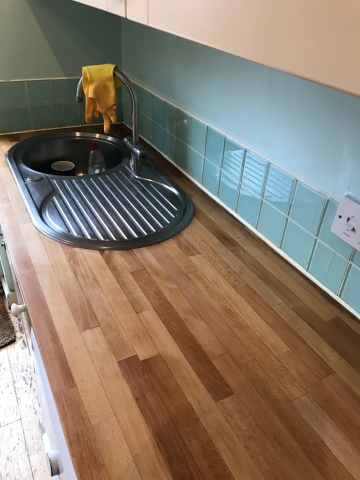oiling kitchen wood