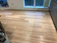 Engineered floorboards replacement and fitting - Plumstead