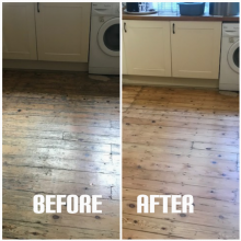 Kitchen flooring renovation - Oxford street