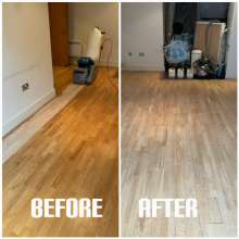 Lacquer removal and refinishing - bedroom, Seven Sisters