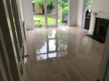Floor lime washing