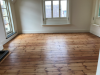 sanded house floor