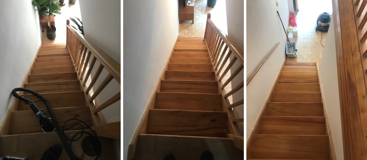 Stairs repair and refinishing - house, King's Cross
